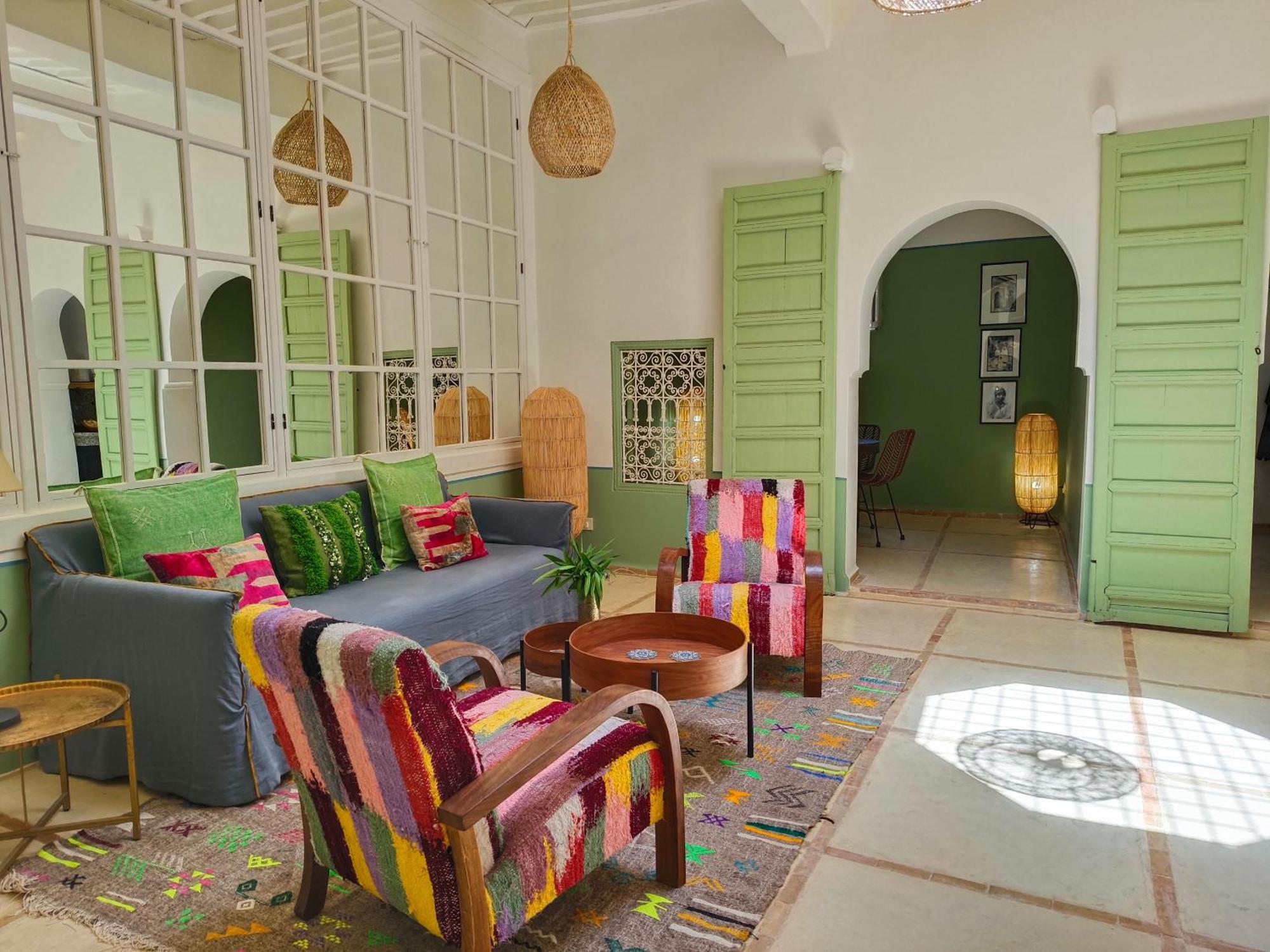 Dar Dabakech, Proche Jemma El Fna, Souk, Centre Medina, Riad, Logement Entier De 2 A 6 Personnes Marrakesh Exterior foto